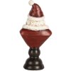 Clayre & Eef 6PR5674 Dekoračná hlava Santaklausa 7x5x15 cm