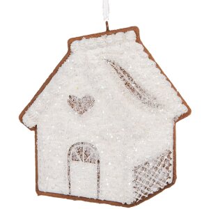 Clayre & Eef Dekoračný záves Dom 9x1x10...