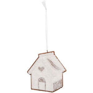 Clayre & Eef Dekoračný záves Dom 9x1x10...