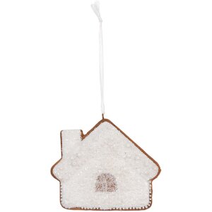 Clayre & Eef Dekoračný záves Domček...