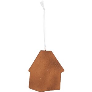 Clayre & Eef Záves Dom 9x1x10 cm Ružový