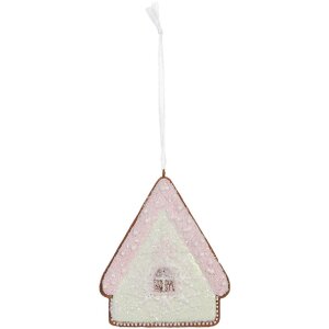 Clayre & Eef Záves Domček 9x1x10 cm...