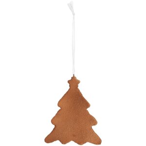 Clayre & Eef 6PR5343 Vianočný závesný ornament Stromček 9x1x10 cm