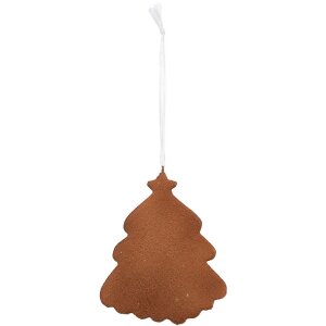 Clayre & Eef 6PR5347 Dekoračný záves Vianočný stromček 9x1x10 cm