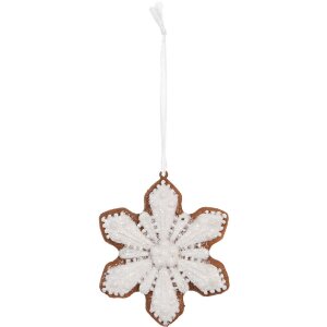 Clayre & Eef Záves Snehová Vločka...