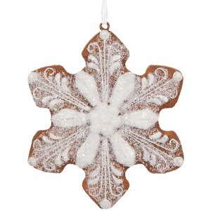 Clayre & Eef Záves Snehová vločka...