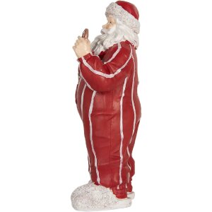 Clayre & Eef Dekorácia Santa Claus 18x11x31 cm