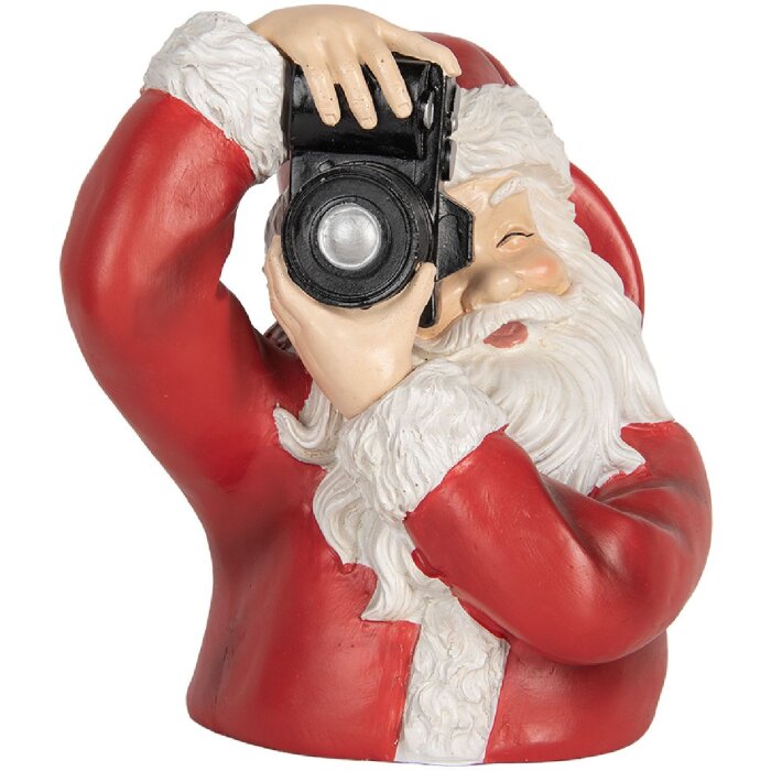 Clayre & Eef Santa Claus bústka 21x17x22 cm