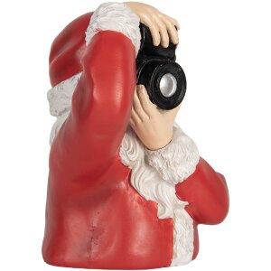 Clayre & Eef Santa Claus bústka 21x17x22 cm