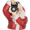 Clayre & Eef Santa Claus bústka 21x17x22 cm