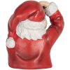 Clayre & Eef Santa Claus bústka 21x17x22 cm
