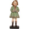 Clayre & Eef 6PR5557 Dekorácia Dieťa 9x8x21 cm zeleno-béžová