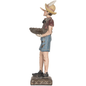 Clayre & Eef 6PR5575 Pinocchio Figúrka 14x10x31 cm