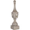Clayre & Eef 6PR5584 Dekoračná ozdoba sivá Ø 11 x 43 cm