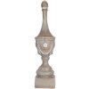 Clayre & Eef 6PR5584 Dekoračná ozdoba sivá Ø 11 x 43 cm