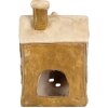 Clayre & Eef 6MG0123 Dekoračný domček 23x15x33 cm Hnedo-béžový