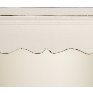 Clayre & Eef 5H0742 Závesná skrinka 45x16x67 cm Biela