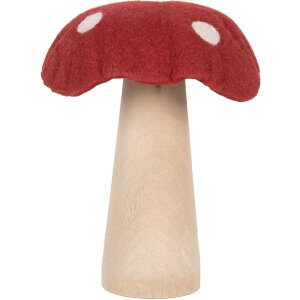 Clayre & Eef Plstený húb 14x14x17 cm...
