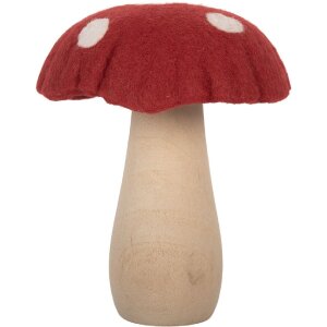 Clayre & Eef 66304 Plstený húb 12x12x15 cm