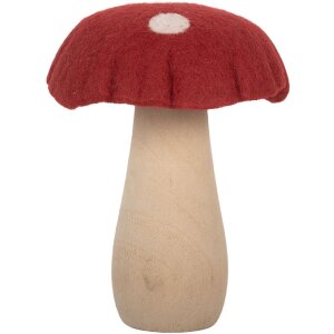 Clayre & Eef 66304 Plstený húb 12x12x15 cm