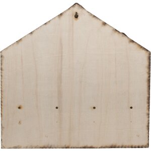 Clayre & Eef 66307 Garderoba s plstenými domčekmi 40x13x40 cm