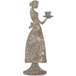 Clayre & Eef 6Y5814 Svietnik Žena 15x10x37 cm