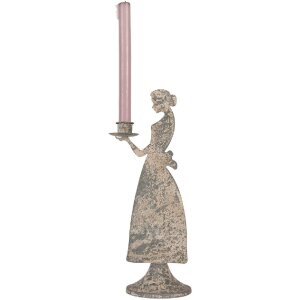 Svietnik Dáma 13x10x32 cm Clayre & Eef