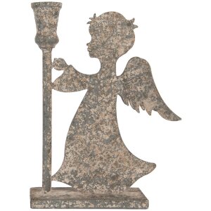 Clayre & Eef 6Y5823 Sviečnik Anjel 20x9x28 cm...