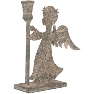 Clayre & Eef 6Y5823 Sviečnik Anjel 20x9x28 cm...