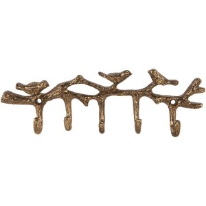 Clayre & Eef 6Y5883 Vešiak na stenu 18x2x6 cm...