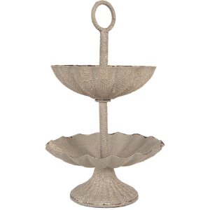 Clayre & Eef Etagere 2-poschodová Ø...