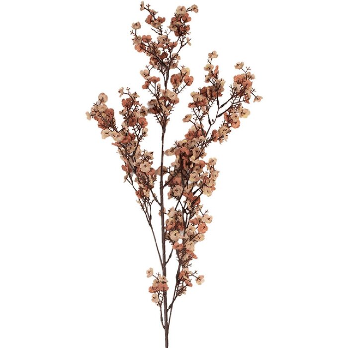 Clayre & Eef 5PL0200P Umelá kvetina 10x8x104 cm Ružovo-hnedá