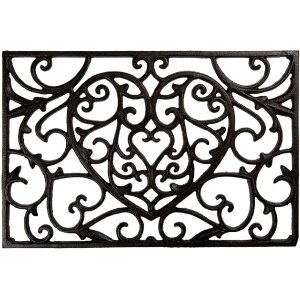 Clayre & Eef 5Y1290 železná rohožka 59x39x2 cm...