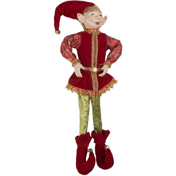 Clayre & Eef 66337 Dekorácia Elf 20x6x52 cm
