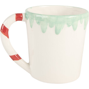 Clayre & Eef Hrnček 400ml 13x10x10 cm Keramika