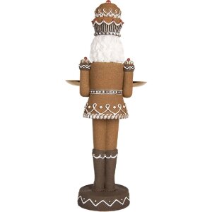 Clayre & Eef 6PR5400 Dekoratívny orechový luskáčik 18x15x40 cm