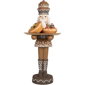 Clayre & Eef 6PR5400 Dekoratívny orechový luskáčik 18x15x40 cm