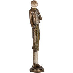 Clayre & Eef 6PR5635 Dekoračný pes 10x10x50 cm...