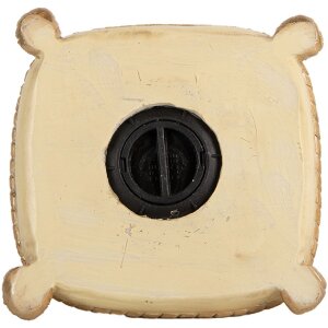 Clayre & Eef Pokladnička Mačka Béžová 13x13x20 cm