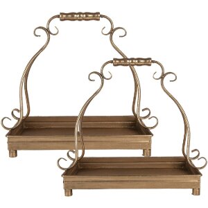 Clayre & Eef 66284 Zlaté Dekoratívne...