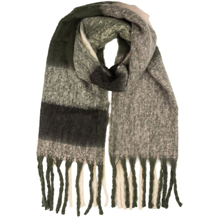 Juleeze JZSC0836Z Šál 50x210 cm čierny