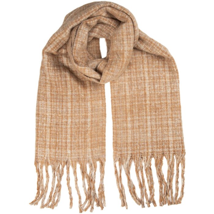 Juleeze JZSC0837CH Šál 50x210 cm hnedý