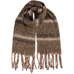 Juleeze JZSC0839CH Šál 50x210 cm hnedý