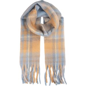 Šál Juleeze JZSC0840LBL 50x210 cm modrý