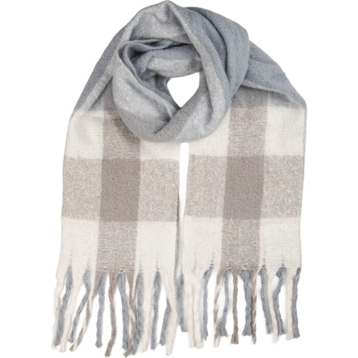 Juleeze JZSC0844 Šál 50x210 cm sivý