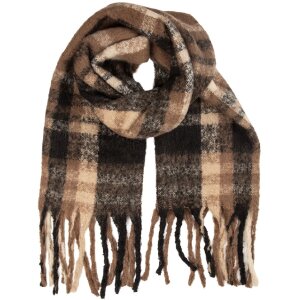 Juleeze JZSC0845 Šál 50x210 cm hnedý