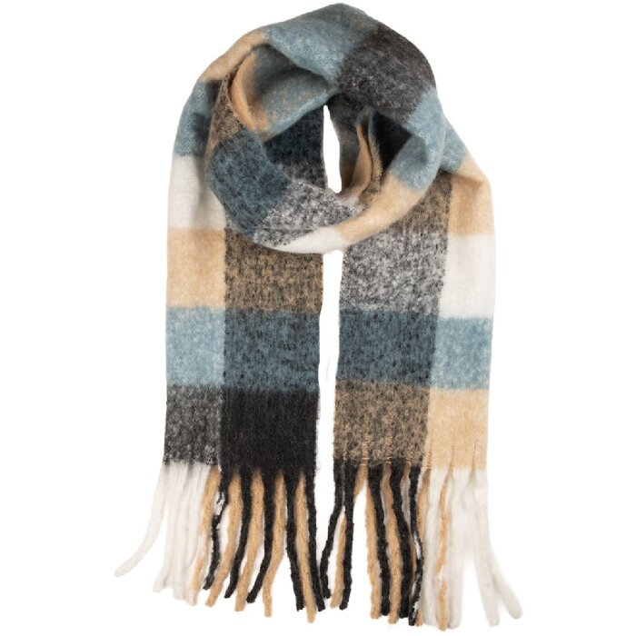 Juleeze JZSC0856BE Šál 38x200 cm béžový