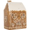 Clayre & Eef Svietnik Domček 12x7x16 cm Keramika