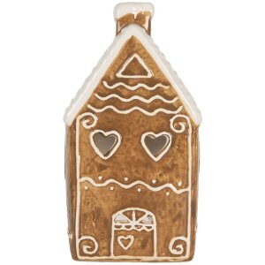 Clayre & Eef Svieťnik Domček 11x9x21 cm