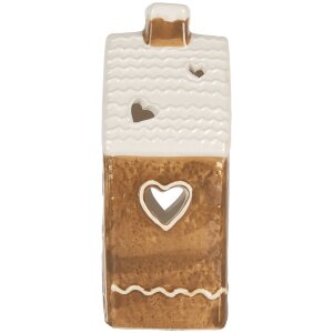 Clayre & Eef Svieťnik Domček 11x9x21 cm